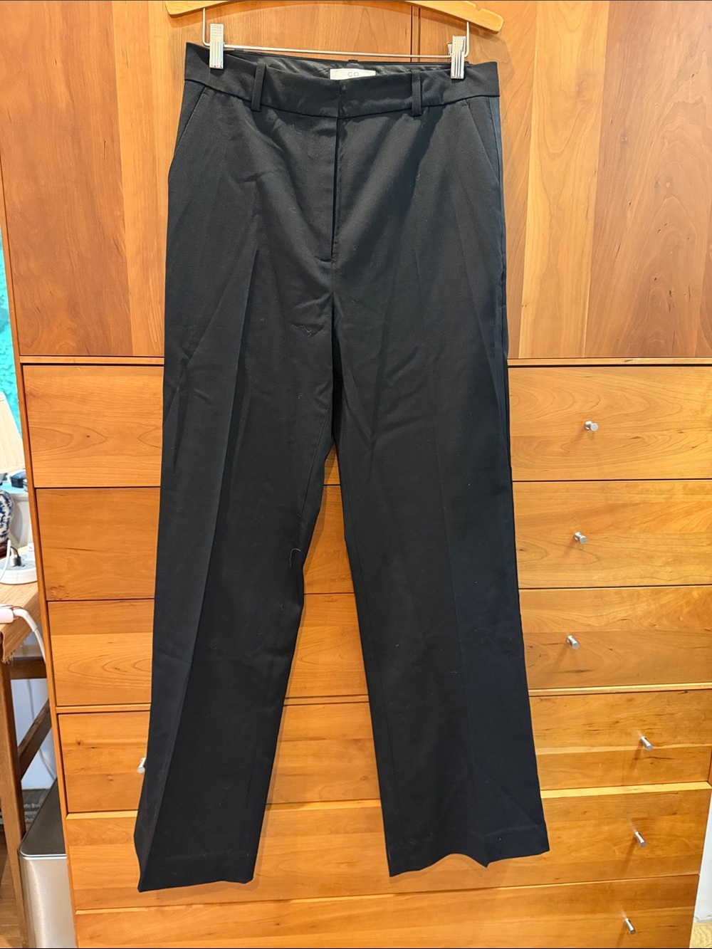CO Black Women's Straight-Leg Trousers